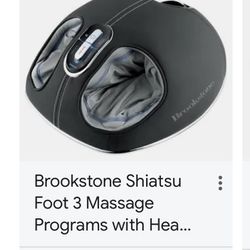 Electric Foot Massager With Heat. Very Nice. Inbox.
