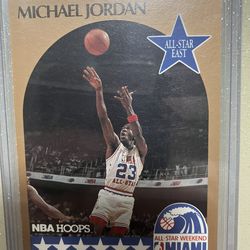 Michael Jordan NBA Hoops 1990 Excellent Condition