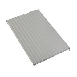 Mattress Support Wood Slats with Cover, Queen, Gray