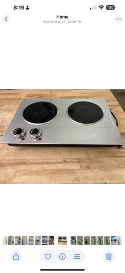 Double Countertop Burner 
