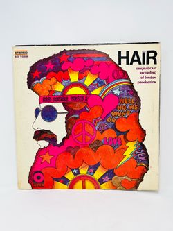 HAIR Vinyl LP  Original London (1969) Cast Record Tested