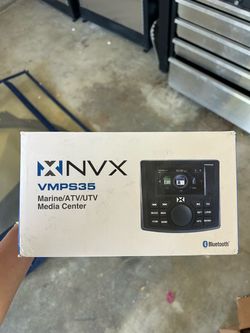 Brand New NVX VMPS35 Marine/ATV/UTV Media Center