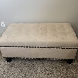 Storage Ottoman and bench