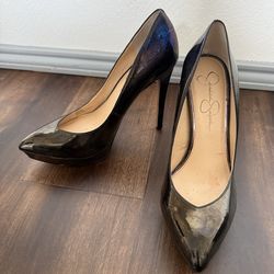 Jessica Simpson Iridescent Stiletto Platform Size 9