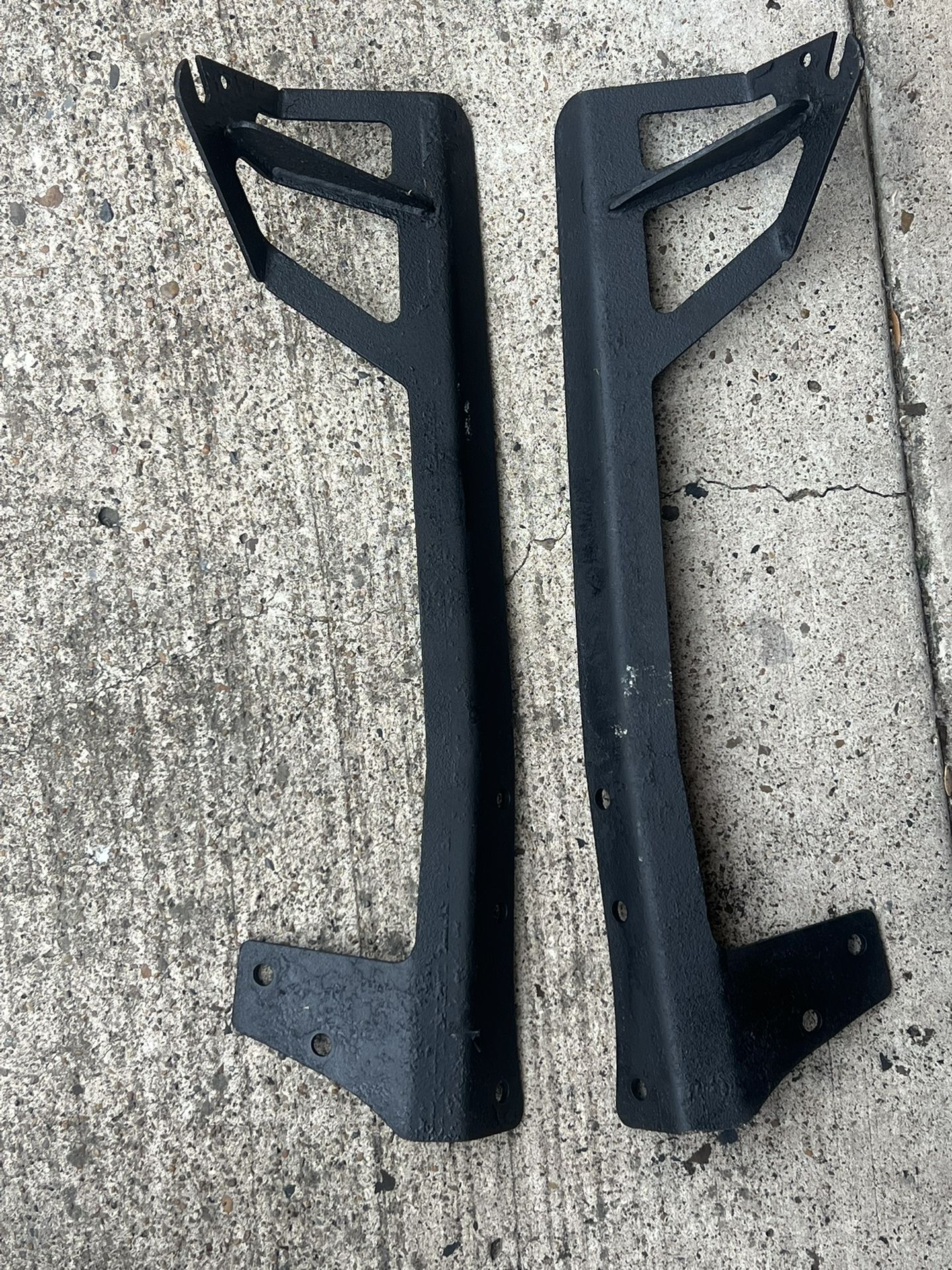 50”-52” Windshield Mounting Brackets 2014 Jeep Wrangler