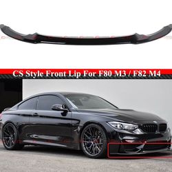 15-20 BMW M3 / M4 Gloss Black Front Bumper Lip