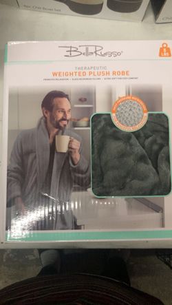 Weighted Plush Robe Unisex
