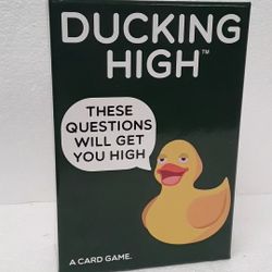 Ducking High Adult Card Game Fun Buzzed Games 2019, Factory Sealed