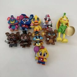 Funko Five Nights At Freddy's Mystery Mini 2.5” Figures FNAF Lot Of 10 2016-18