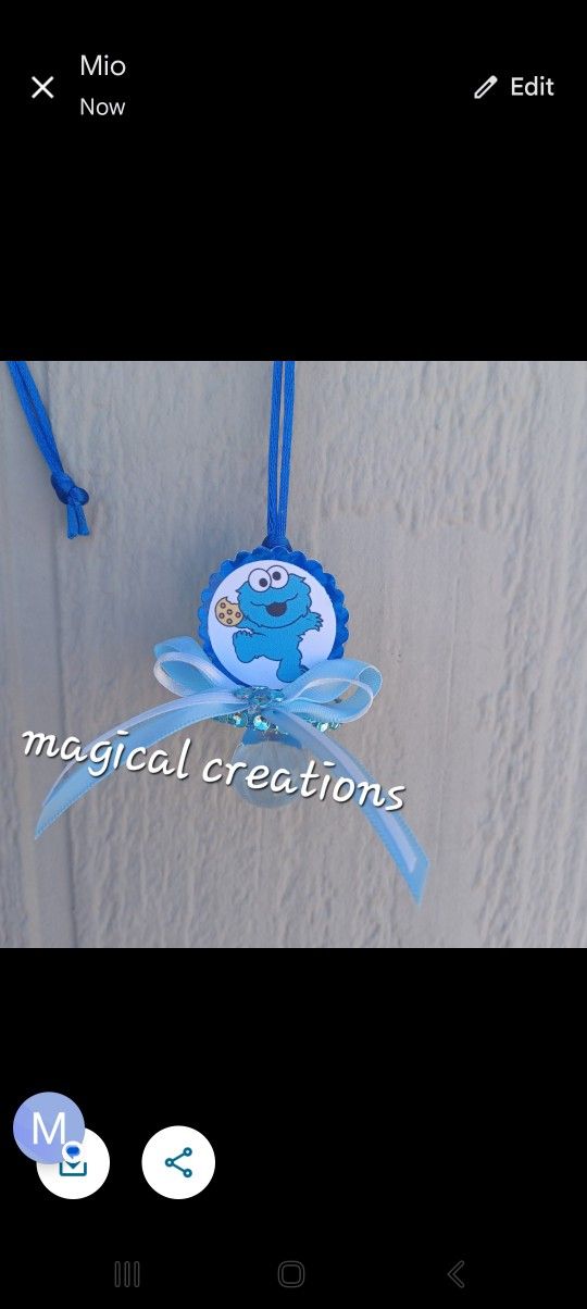 Baby Shower Pacifiers