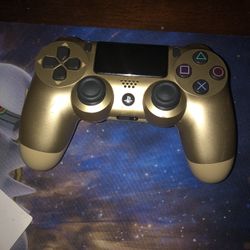 Golden ps4 Controller