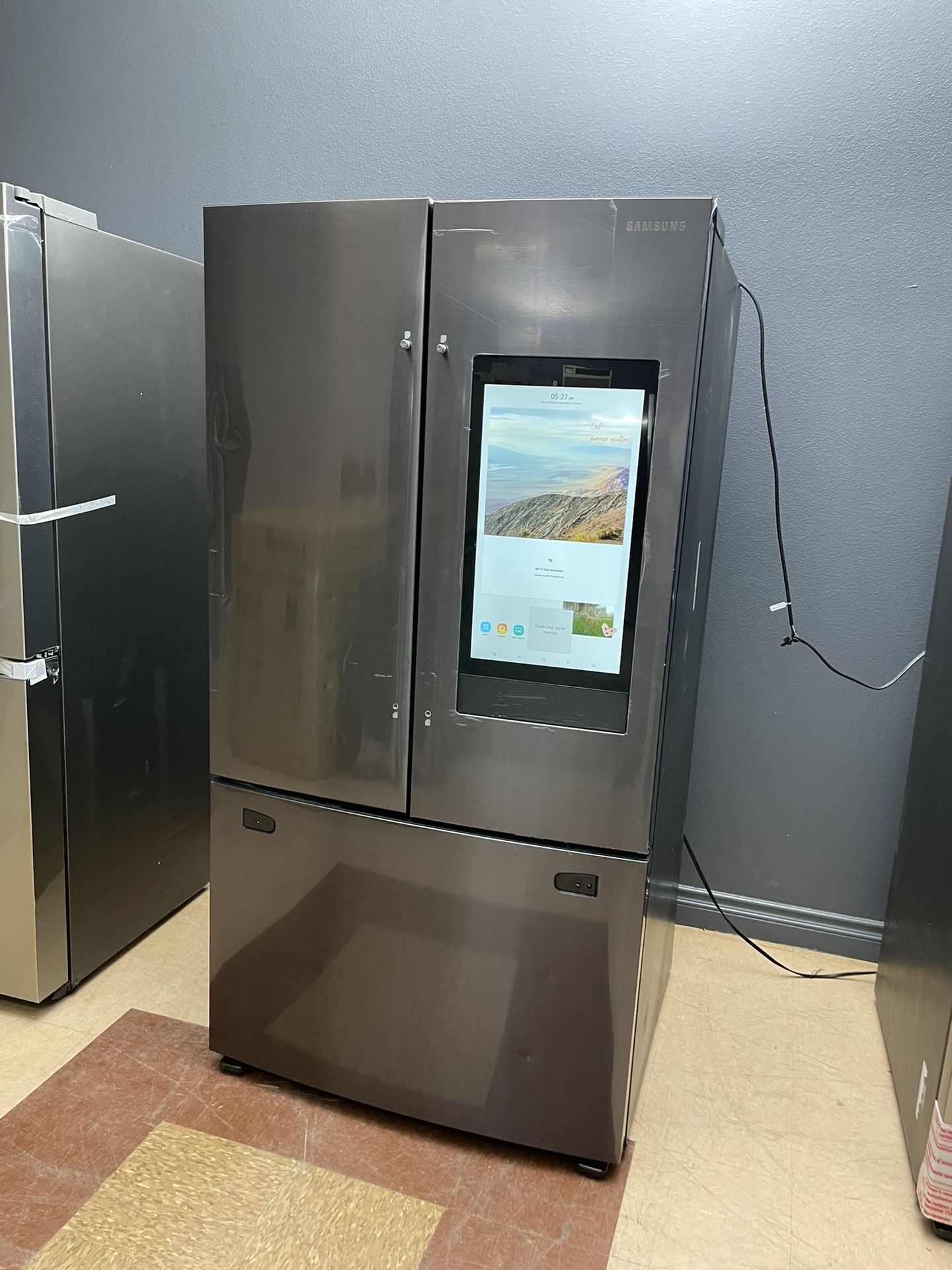 Samsung New Refrigerator Black Stainless