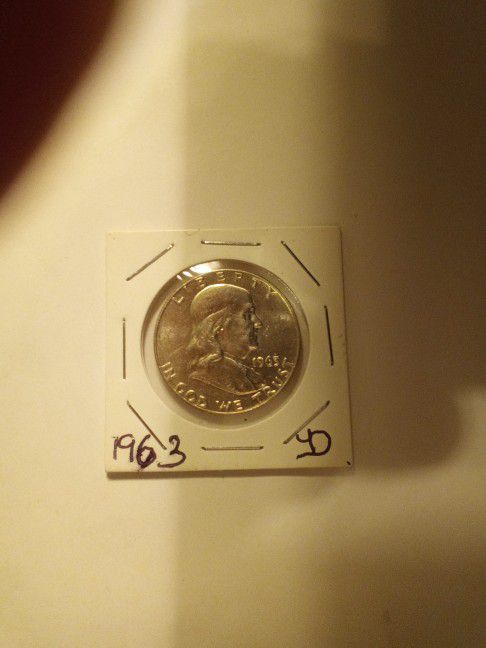 1963 D Benjamin Proof Coin