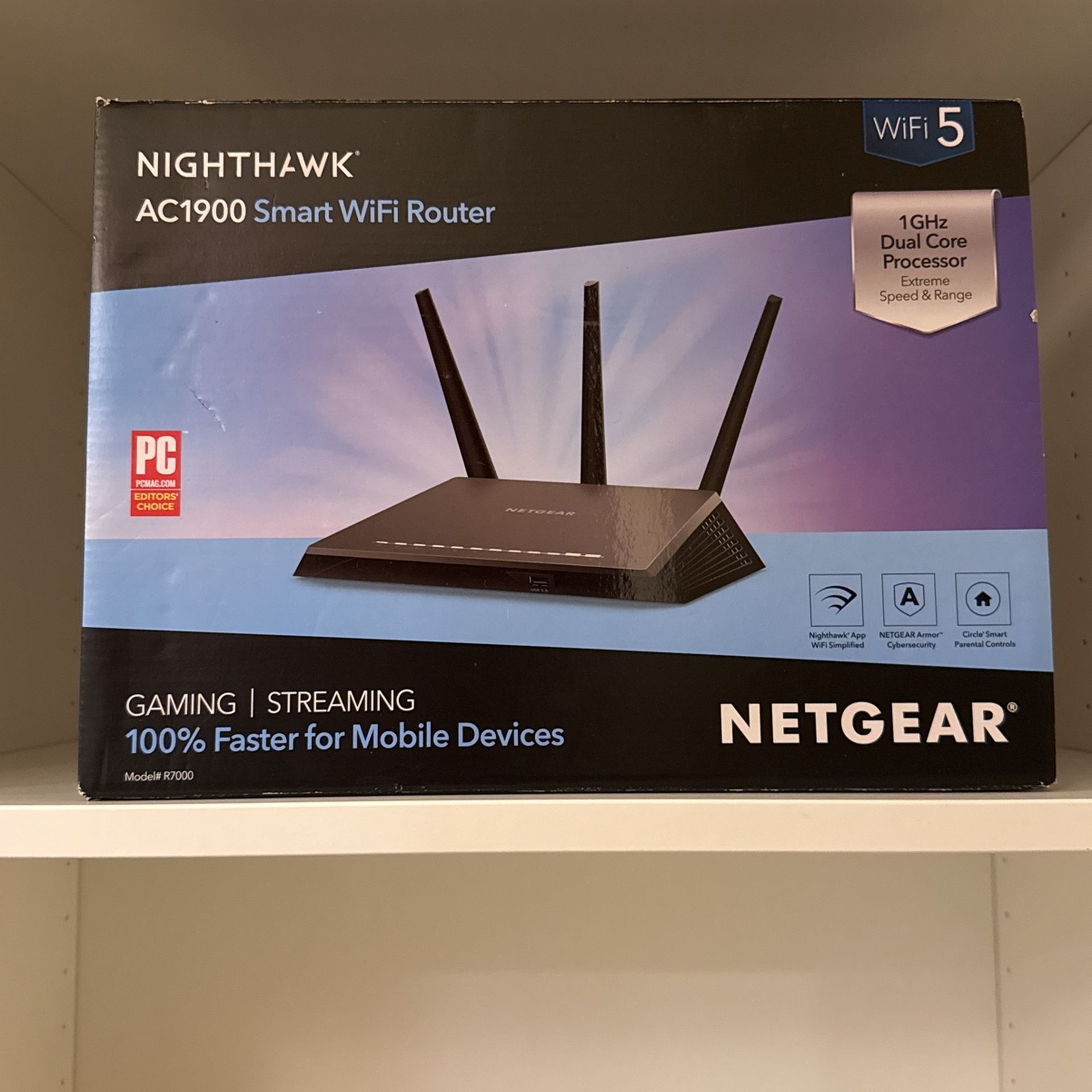 Netgear Nighthawk AC1900 Smart WiFi Router