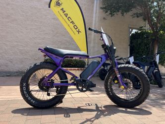 BRAND NEW MACFOX STREET LEGAL EBIKES 100% FINANCING