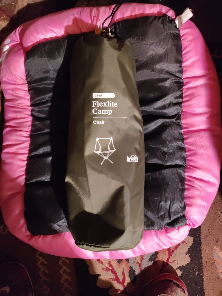 R.E.I. Flexlite Camp Chair.                                                                                                 