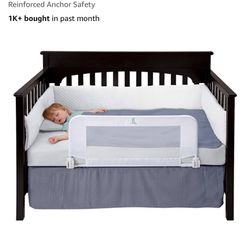 Crib/Bed Rail For Toddlers 