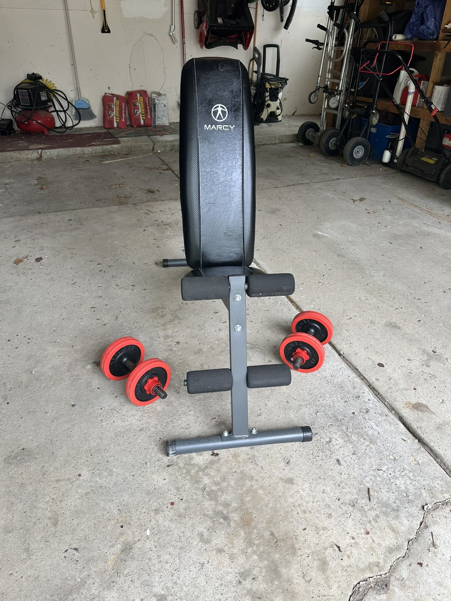Weights Set Barely Used