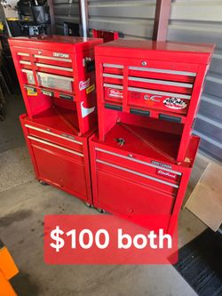 Craftsman tool chest pair /roll-a-way