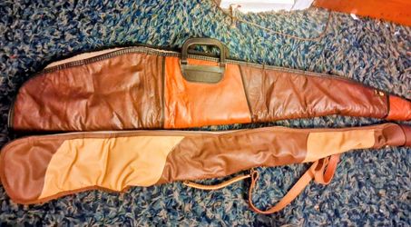 2 Leather Gun Cases