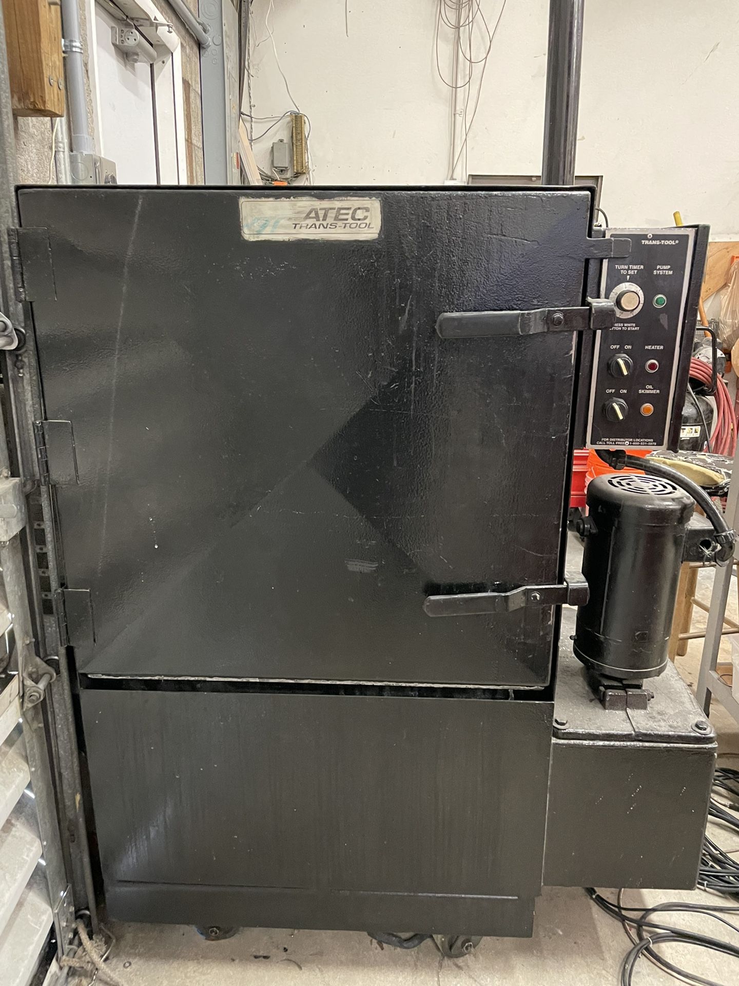 Atec Transtool Parts Washer Steam Cleaner with heat and skimmer for