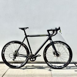 🦖Cannondale Super X ⚫️ Black Inc Edition⚫️ SRAM RED 🔺 Carbon Wheelset  🏎️  Gravel / CX / Road Bike _ Size 56