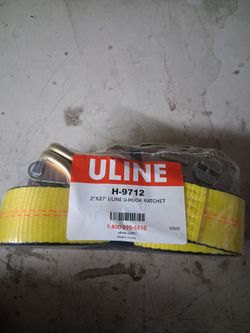 Uline U-hook Ratchet 2" x 27'