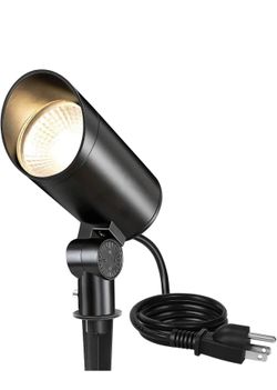 30W LED Spot Lights Outdoor, 3000K Warm White 3000LM Ultra Bright Landscape Spotlights 120V IP65 Waterproof Outdoor Spot Lights for Yard Christmas Tre