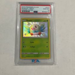 Hidden Fates Rowlet Psa 10