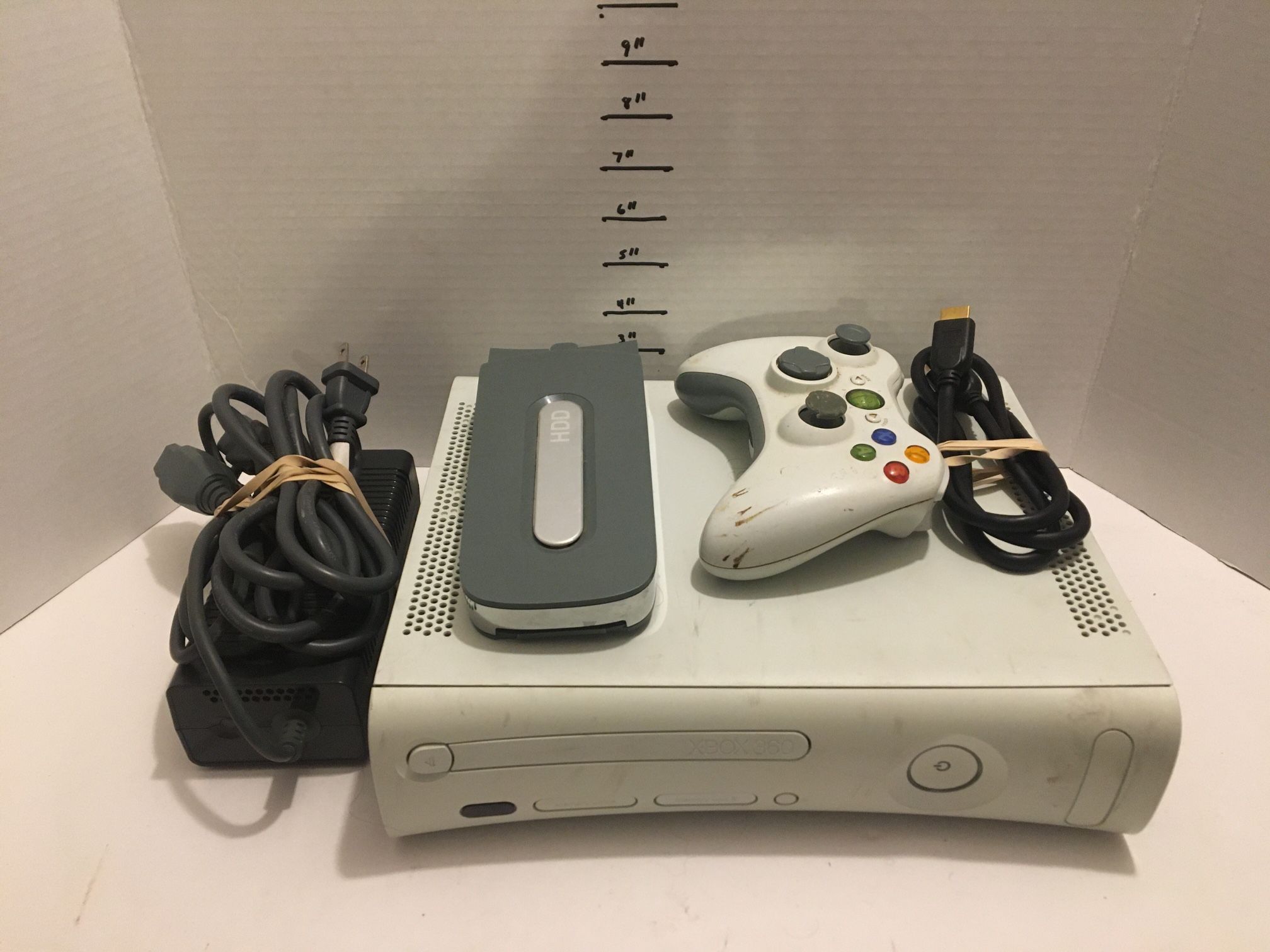 Microsoft Xbox 360 HDMI 4GB Video Game Console 100% Complete 