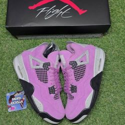 Jordan 4 Orchid