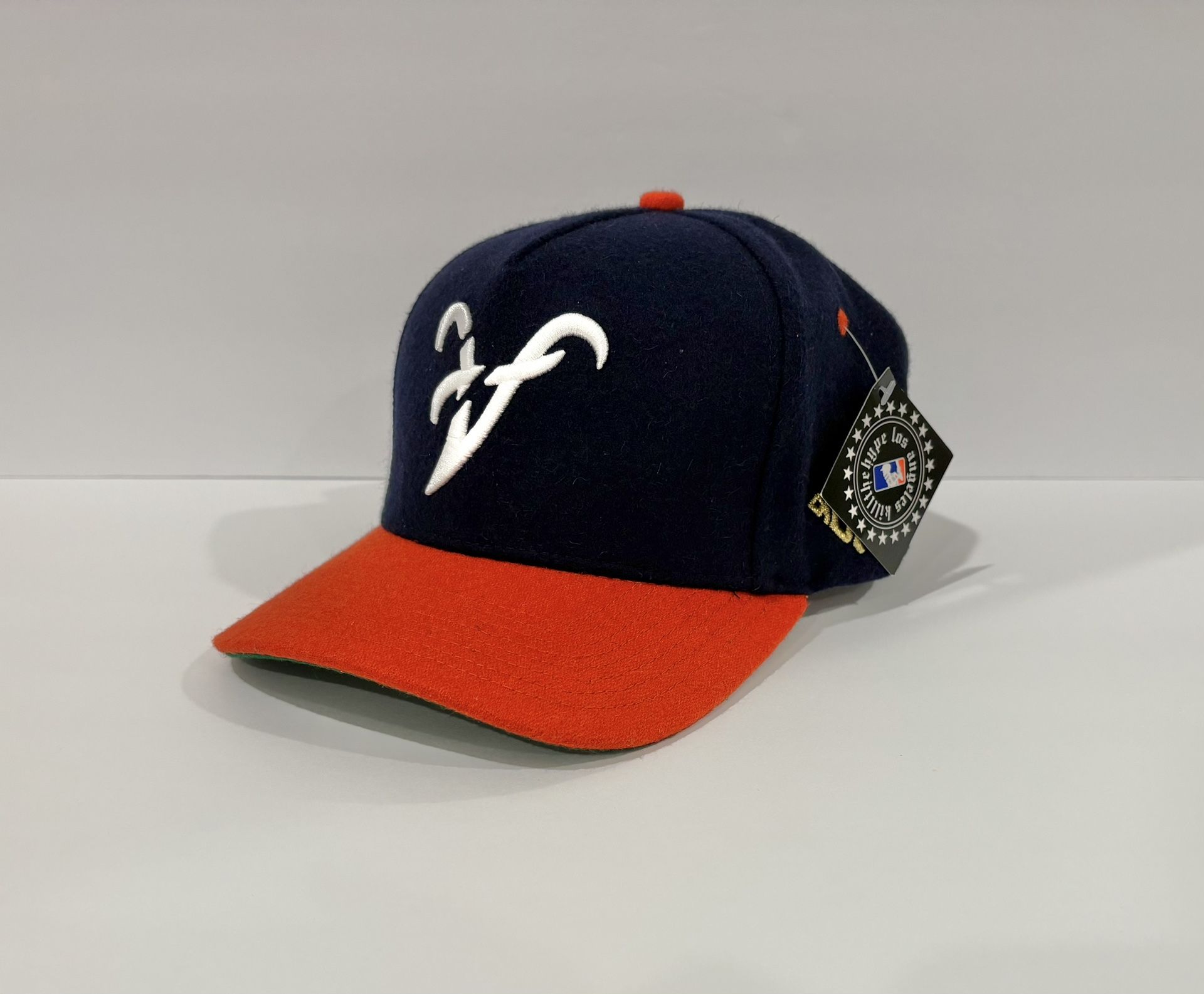 KTH KTHLA Kill The Hype Atlanta Braves 2 Tone Wool SnapBack Hat, ATL, Rare, NWT!