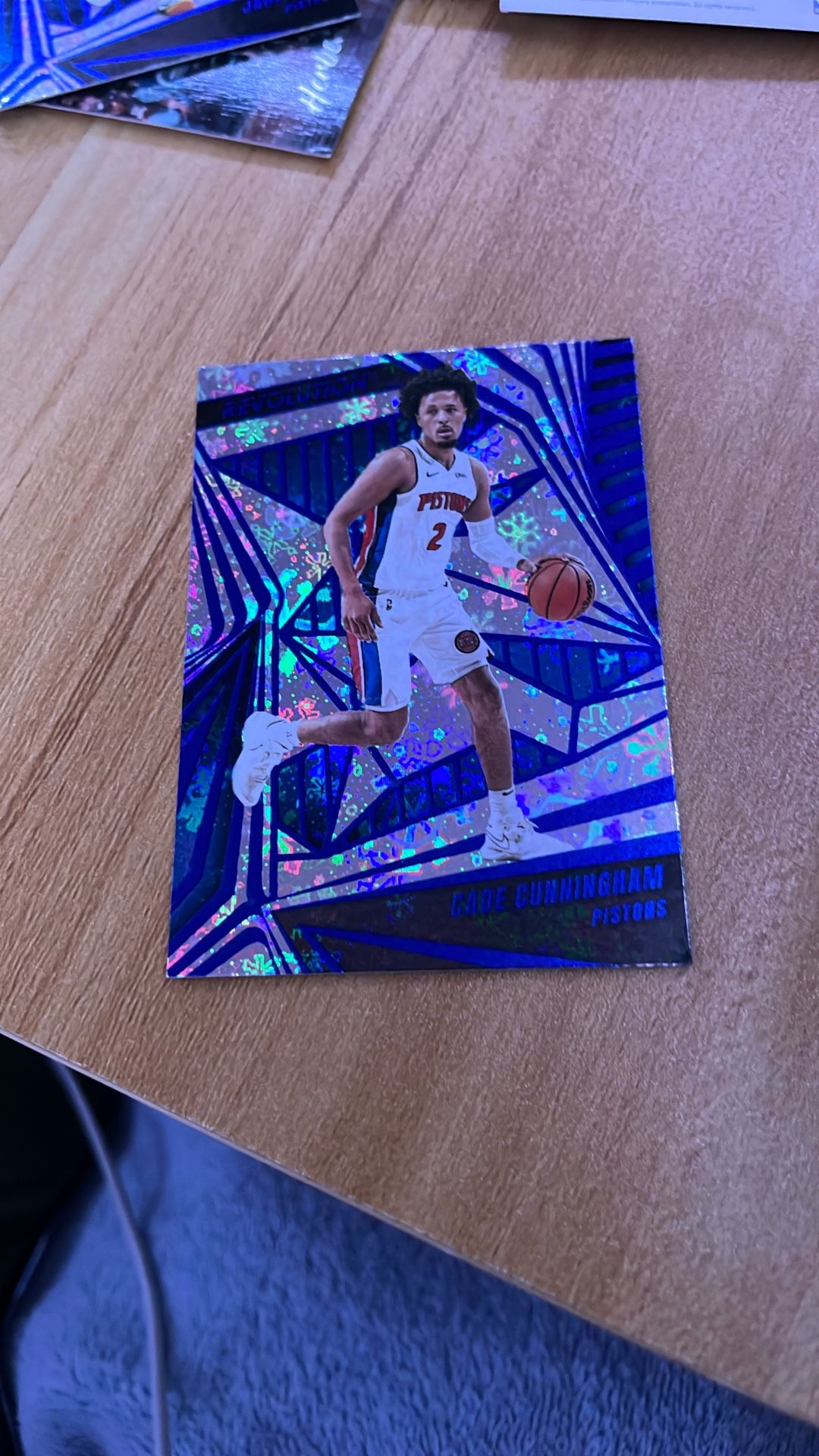 CADE CUNNINGHAM PANINI BASKETBALL CARD