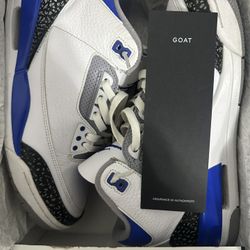 Jordan 3 ’Racer Blue’ Size 10