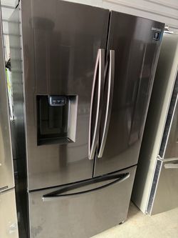Samsung French Door Refrigerator Black Stainless