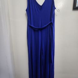 Large Romper Royal Blue