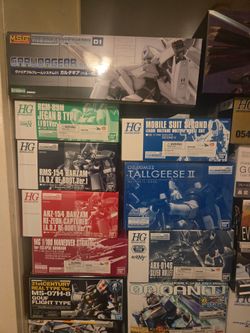 Gundam model kit batch