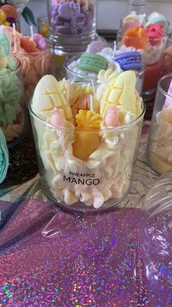 Pineapple Mango Dessert Candle