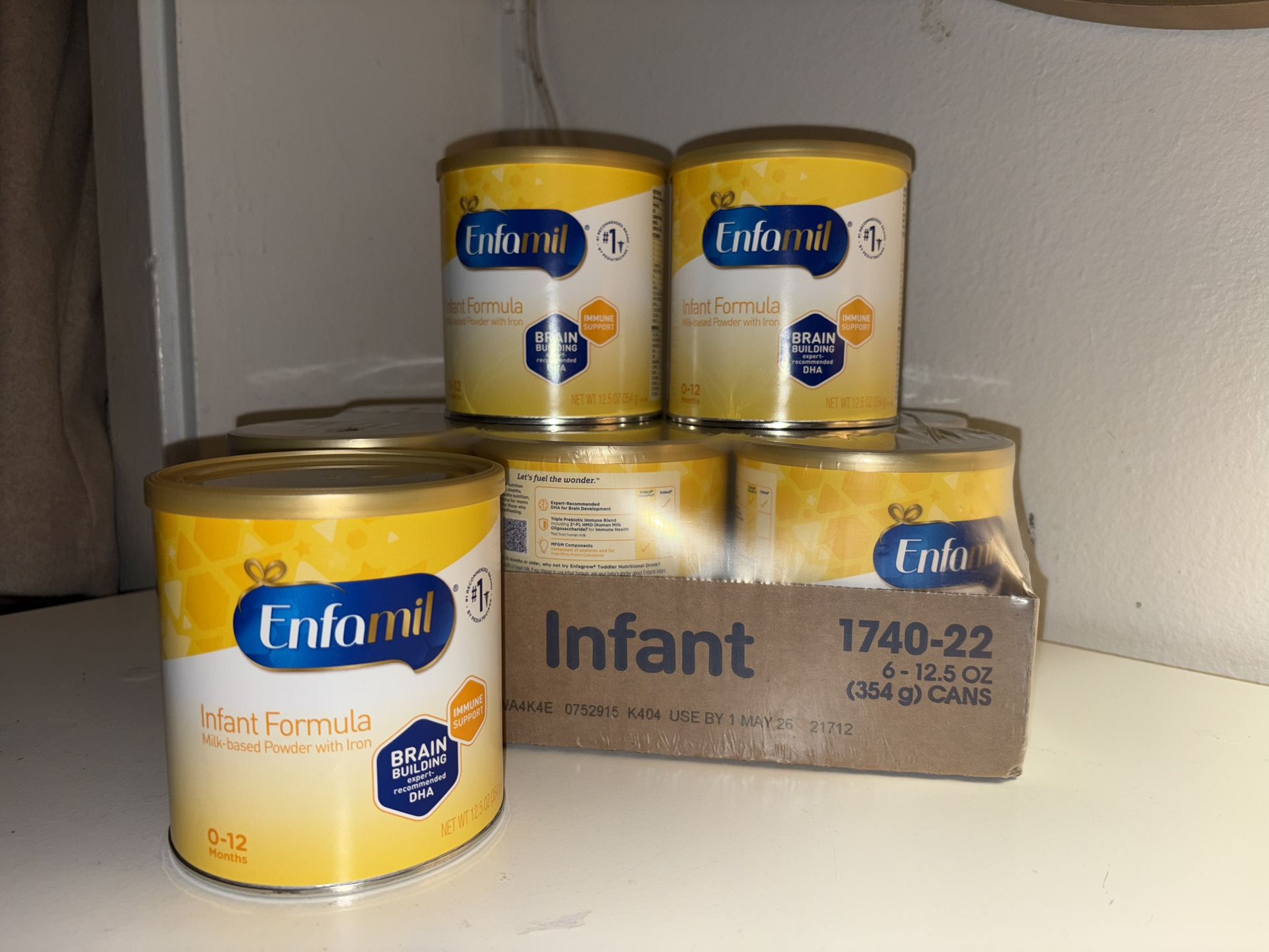 Enfamil Cans 9 Total $15