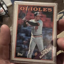 1988 Topps Uncirculated Orioles Card Complete Deck 