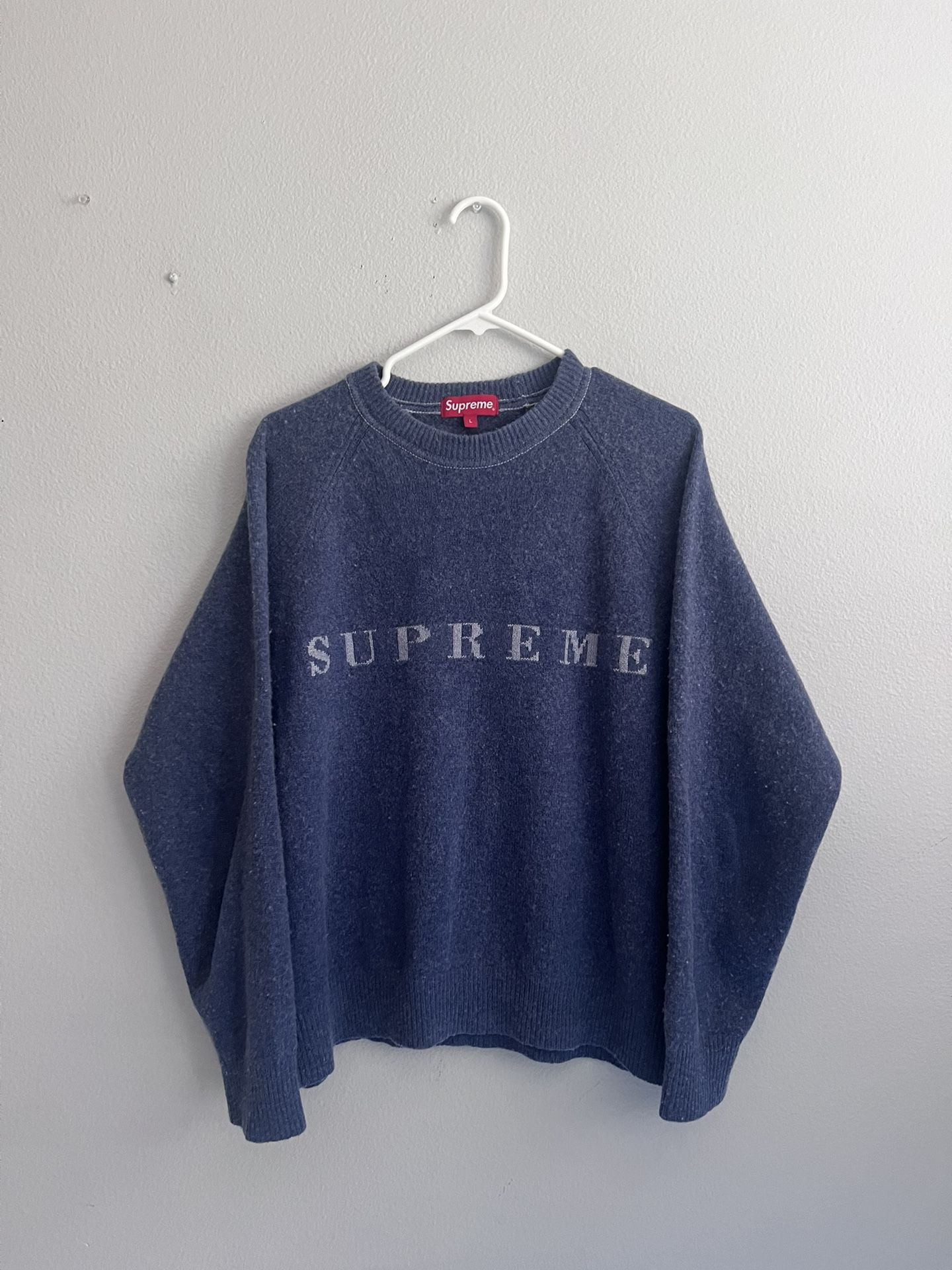 Supreme FW20 Stone Wash Wool Knit 