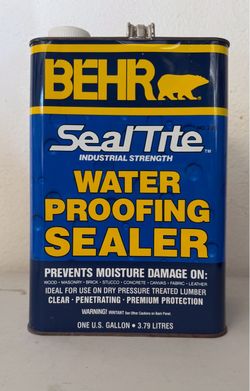 Behr Waterproofing Sealer, 1 gal.