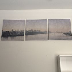 New York city picture wall hanging