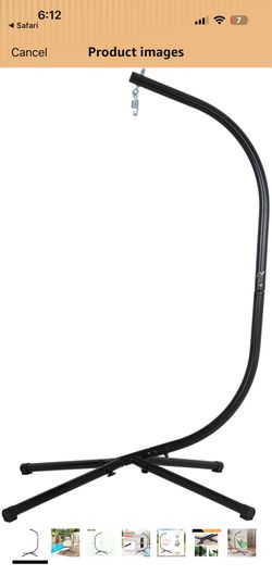 Free I have 2  Hammock Chair Stand, Outdoor Solid Steel Heavy Duty C