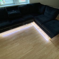 Bluetooth Speaker Couch With LED lights And A Chest 