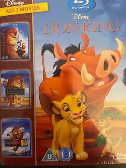 Disney’s The LION KING Trilogy (Blu-Ray) NEW!
