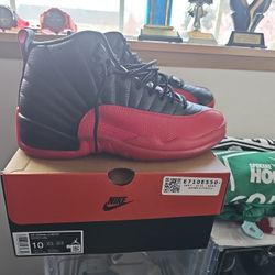Jordan 12s Flu Game Size 10