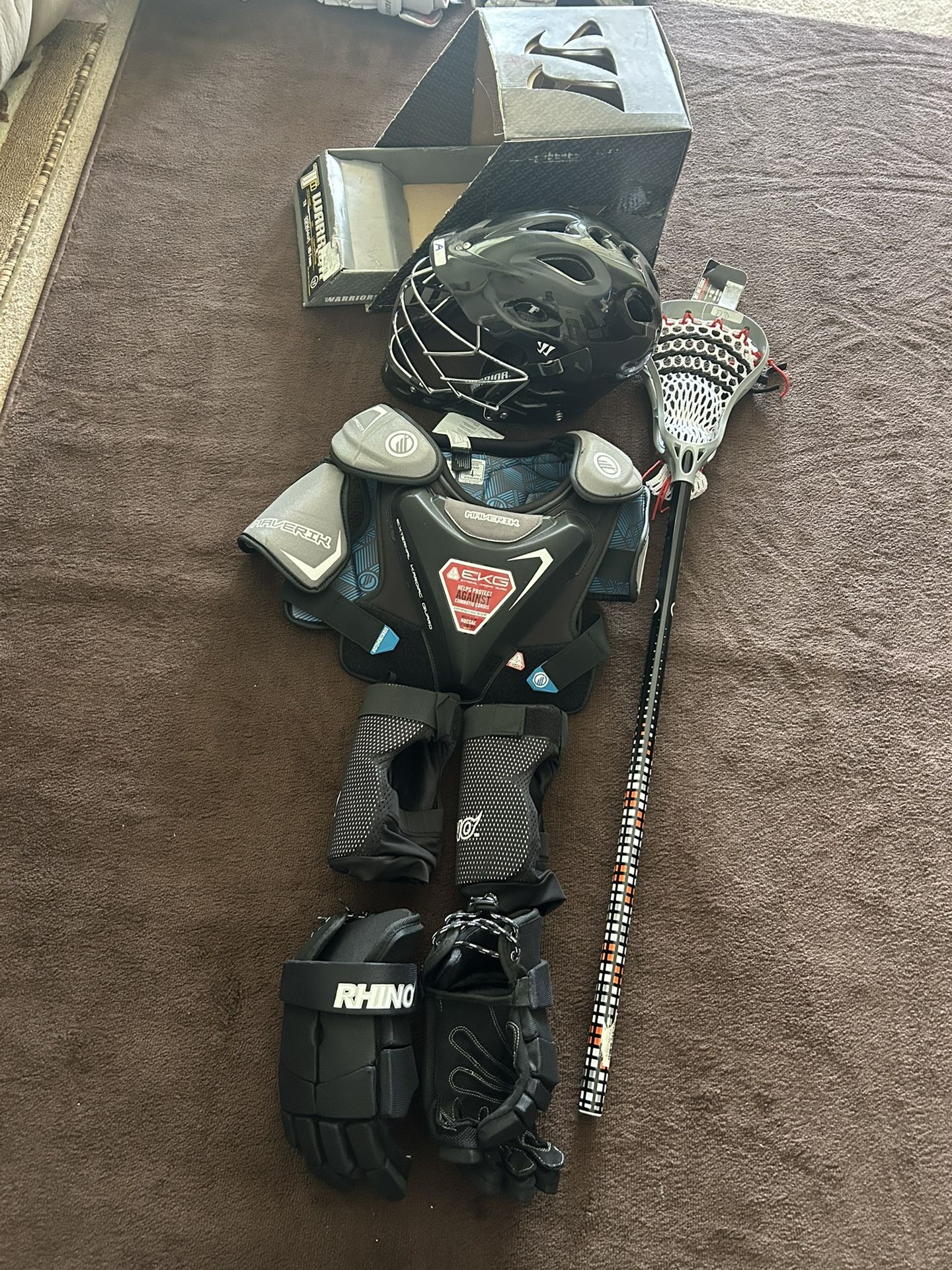 New Lacrosse Equipment