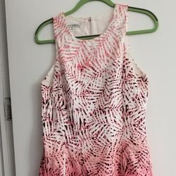 Pink Patterned Dress 