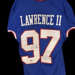 Dexter Lawrence II New York Giants SIgned Jersey